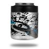 Baja 0018 Blue Medium - Decal Style Skin Wrap fits Yeti Rambler Colster and RTIC Can (Cooler NOT Included) view 1