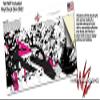 Baja 0018 Fuchsia Hot Pink - Decal Style Skin Wrap fits Yeti Rambler Colster and RTIC Can (Cooler NOT Included) view 3