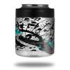 Baja 0018 Neon Teal - Decal Style Skin Wrap fits Yeti Rambler Colster and RTIC Can (Cooler NOT Included) view 1