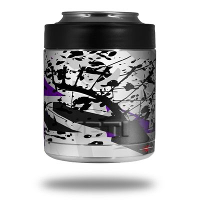 Baja 0018 Purple - Decal Style Skin Wrap fits Yeti Rambler Colster and RTIC Can (Cooler NOT Included)