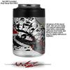 Baja 0018 Red - Decal Style Skin Wrap fits Yeti Rambler Colster and RTIC Can (Cooler NOT Included) view 2