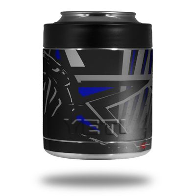 Baja 0023 Blue Royal - Decal Style Skin Wrap fits Yeti Rambler Colster and RTIC Can (Cooler NOT Included)