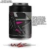 Baja 0023 Fuchsia Hot Pink - Decal Style Skin Wrap fits Yeti Rambler Colster and RTIC Can (Cooler NOT Included) view 2
