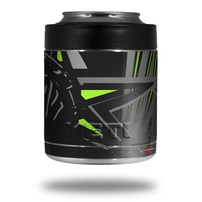 Baja 0023 Lime Green - Decal Style Skin Wrap fits Yeti Rambler Colster and RTIC Can (Cooler NOT Included)