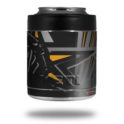 Baja 0023 Orange - Decal Style Skin Wrap fits Yeti Rambler Colster and RTIC Can (Cooler NOT Included)