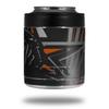 Baja 0023 Orange Burnt - Decal Style Skin Wrap fits Yeti Rambler Colster and RTIC Can (Cooler NOT Included) view 1