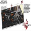 Baja 0023 Orange Burnt - Decal Style Skin Wrap fits Yeti Rambler Colster and RTIC Can (Cooler NOT Included) view 3