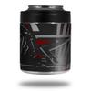 Baja 0023 Red Dark - Decal Style Skin Wrap fits Yeti Rambler Colster and RTIC Can (Cooler NOT Included) view 1