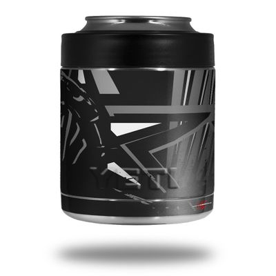 Baja 0023 White - Decal Style Skin Wrap fits Yeti Rambler Colster and RTIC Can (Cooler NOT Included)