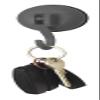 Eurotrail ETKW8006-1000 Hook Suction Cup, Charcoal, 46 mm, Set of 2 view 2