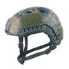 DLP Lightweight Tactical Bump Helmet - ImpaX Pro - High Cut OPS Core Military Combat Airsoft Helmet - Fast MICH ACH - Integrated NVG Mount and ARC Rails  Worm Dial Fit (Digital Woodland) view 2