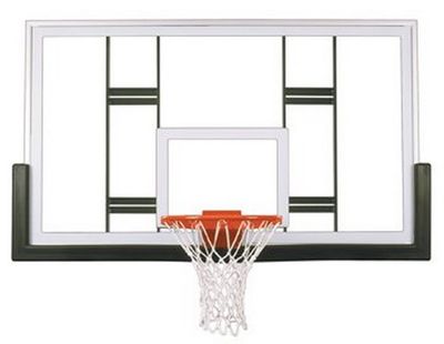 First Team FT239 Tempered Glass 42 X 72 in. Official Conversion Glass Backboard44; Scarlet