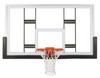 First Team FT239 Tempered Glass 42 X 72 in. Official Conversion Glass Backboard44; Scarlet view 1