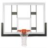 First Team FT239 Tempered Glass 42 X 72 in. Official Conversion Glass Backboard44; Sienna Orange view 1