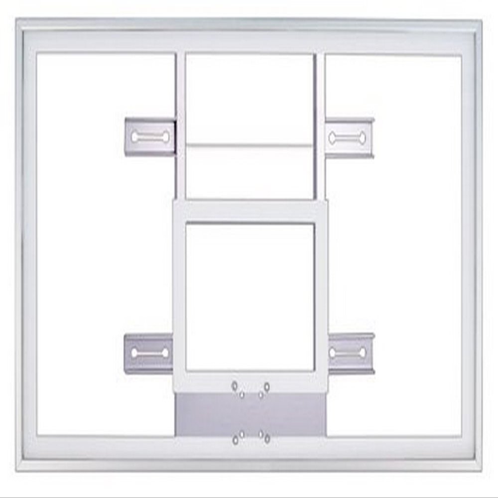 First Team FT222H Steel-Acrylic 42 x 72 in. Framed Acrylic Backboard44; Navy Blue
