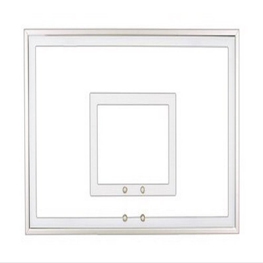 First Team FT225 Tempered Glass 36 x 54 in. Tempered Glass Backboard44; Royal Blue