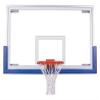 First Team FT235 Tempered Glass 42 X 72 in. Unbreakable Short Glass Backboard44; Royal Blue view 1