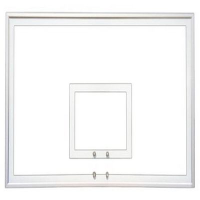 First Team FT232 Tempered Glass 42 x 72 in. Glass Backboard44; Kelly Green