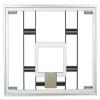 First Team FT241 Tempered Glass 48 X 72 in. Conversion Glass Backboard44; Desert Gold view 1