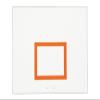 First Team FT260B Steel 42 x 60 in. Rectangular Steel Backboard with Brackets44; Black view 1