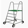 First Team FT5050 Steel Economy Volleyball Judges Stand with Black Pad Only44; Black view 1