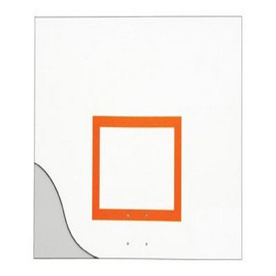 First Team FT261 Aluminum 42 x 60 in. Rectangular Aluminum Backboard44; Grey