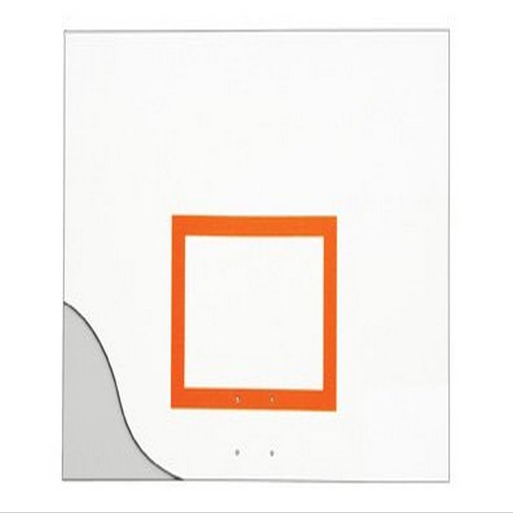 First Team FT261 Aluminum 42 x 60 in. Rectangular Aluminum Backboard44; Grey