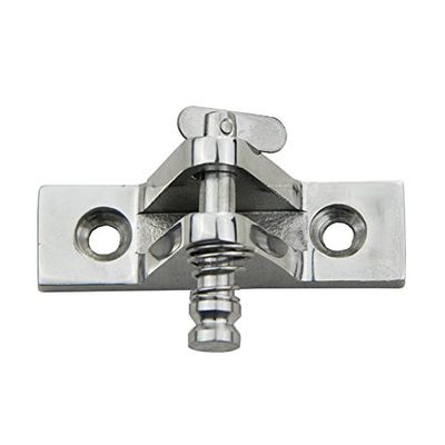 2pcs Deck Hinge 90 Removable Pin Stainless Steel Marine Hardware Boat Bimini Top Fitting