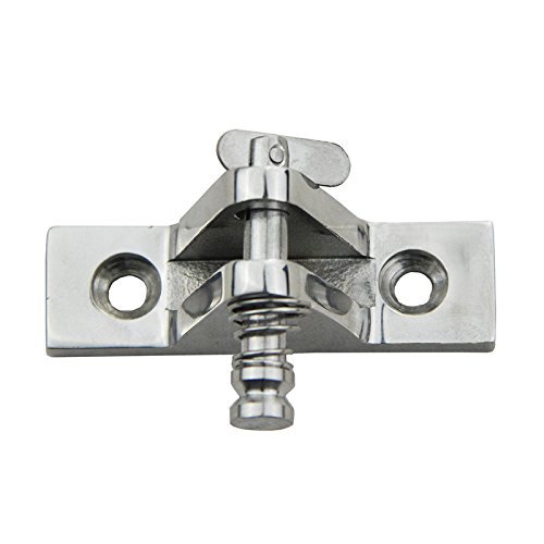 2pcs Deck Hinge 90 Removable Pin Stainless Steel Marine Hardware Boat Bimini Top Fitting