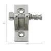 2pcs Deck Hinge 90 Removable Pin Stainless Steel Marine Hardware Boat Bimini Top Fitting view 3
