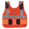 Replacement Vest for Ergodyne Chill Its 6215, Vest Only, Cooling Ice Packs Sold Separately, L/XL, Orange view 1