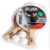 Fox TT Silver 2 Star Table Tennis Set - Red view 1