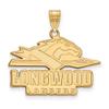 10ky Longwood University Large Pendant view 1
