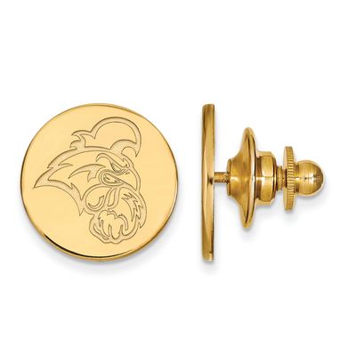 14k Yellow Gold Logoart Coastal Carolina University Lapel Pin