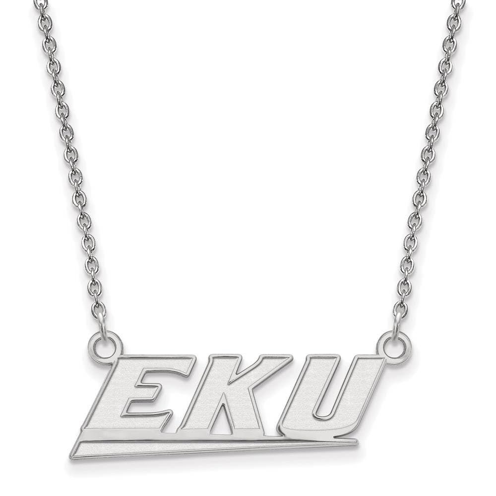 14kw Eastern Kentucky University Small Pendant w/Necklace