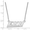 14kw Eastern Kentucky University Small Pendant w/Necklace view 2