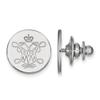 14k White Gold Logoart William and Mary Lapel Pin view 1