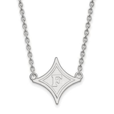 14kw Furman University Large Pendant w/ Necklace