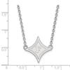 14kw Furman University Large Pendant w/ Necklace view 2