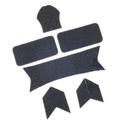 DLP Tactical Enhanced Hook and Loop Fastener Set Compatible with OPS-Core Maritime/Fast/ACH/MICH Helmet (Black)