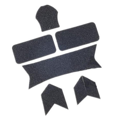 DLP Tactical Enhanced Hook and Loop Fastener Set Compatible with OPS-Core Maritime/Fast/ACH/MICH Helmet (Black)