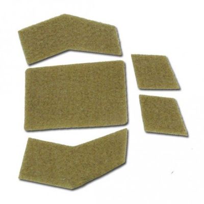 DLP Tactical Enhanced Hook and Loop Fastener Set for Team Wendy EXFIL Helmet (Tan)