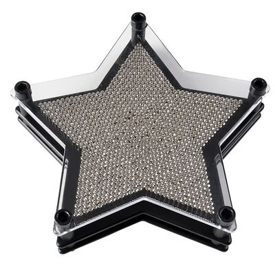 6" STAR SHAPED PIN ART GAME