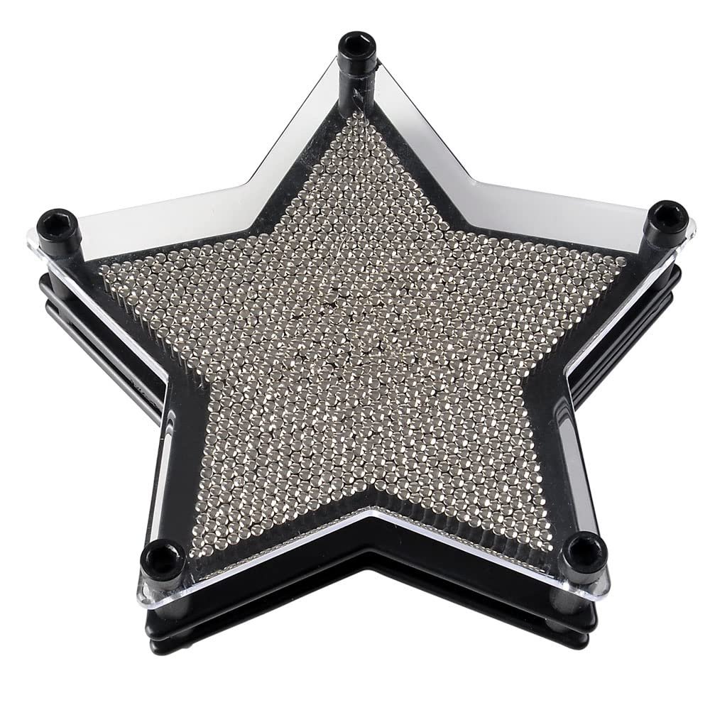 6" STAR SHAPED PIN ART GAME