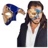 Half Face Masquerade Mask For Men Phantom Of The Opera Mask for Masquerade Party, Venetian Party, Mardi Gras, Halloween & Cosplay view 1