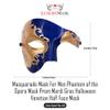 Half Face Masquerade Mask For Men Phantom Of The Opera Mask for Masquerade Party, Venetian Party, Mardi Gras, Halloween & Cosplay view 2
