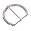 1 7/8" (48 mm) Single Prong Horseshoe Belt Buckle Color: Silver view 2