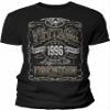 30th Birthday Gift Shirt for Men - Vintage 1996 Aged to Perfection - Black-001-4X view 1