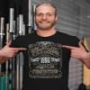 30th Birthday Gift Shirt for Men - Vintage 1996 Aged to Perfection - Black-001-4X view 3