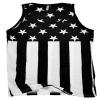 NE PEOPLE Patriotic U.S.A Flag Printed T-Shirts Tank Tops-BLACKSTAR-2XL view 1